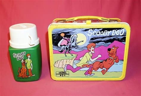 retro metal lunch box pale|1970s metal lunch box vintage.